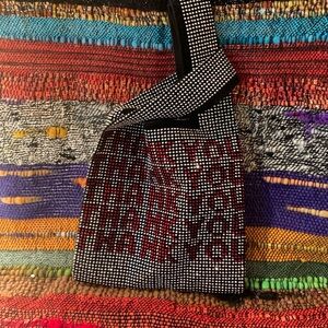 Cute “Thank You” Wristlet Bag
